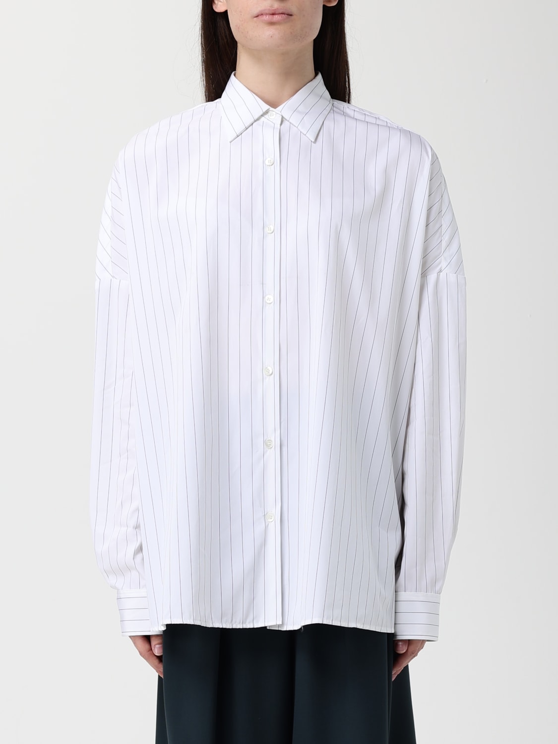 DRIES VAN NOTEN CAMISA: Camisa mujer Dries Van Noten, Azul Marino - Img 1