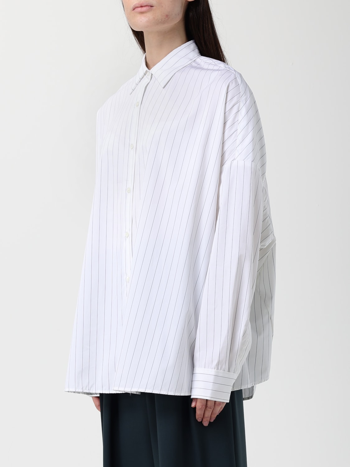 DRIES VAN NOTEN CAMISA: Camisa mujer Dries Van Noten, Azul Marino - Img 4