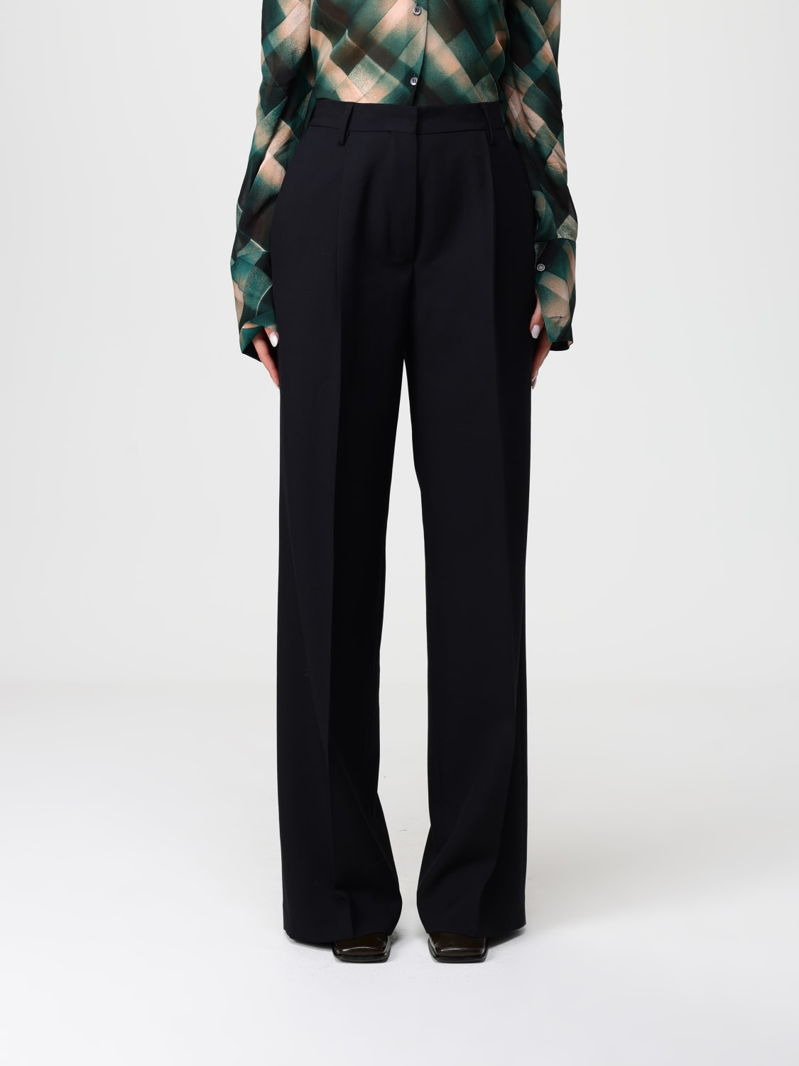 DRIES VAN NOTEN PANTS: Pants woman Dries Van Noten, Black - Img 1