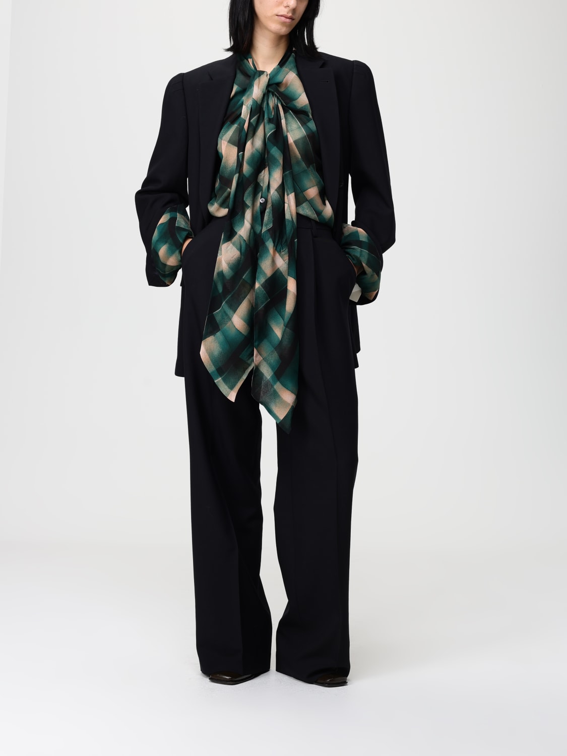 DRIES VAN NOTEN PANTS: Pants woman Dries Van Noten, Black - Img 2