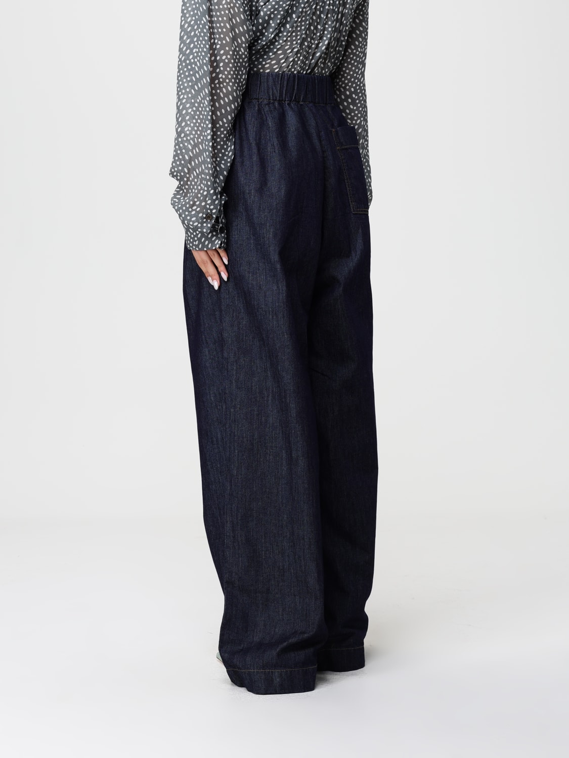 DRIES VAN NOTEN PANTALONES: Pantalones mujer Dries Van Noten, Índigo - Img 3