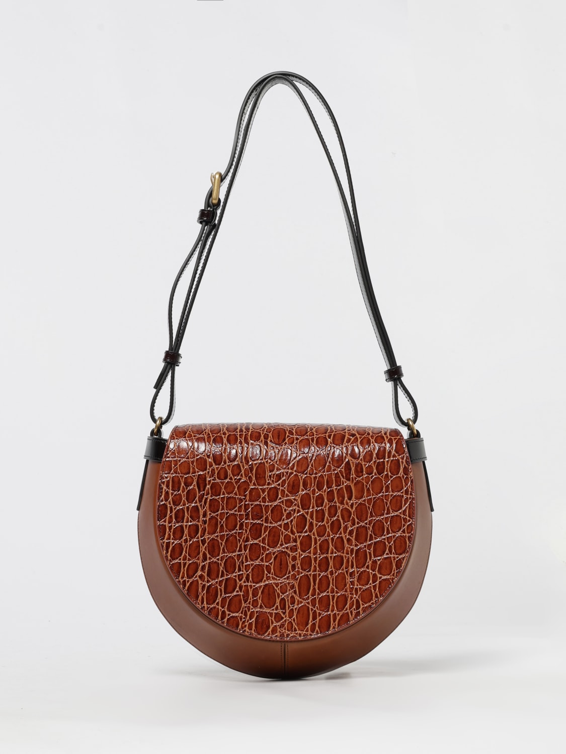 DRIES VAN NOTEN UMHÄNGETASCHE: Schultertasche damen Dries Van Noten, Beige - Img 1