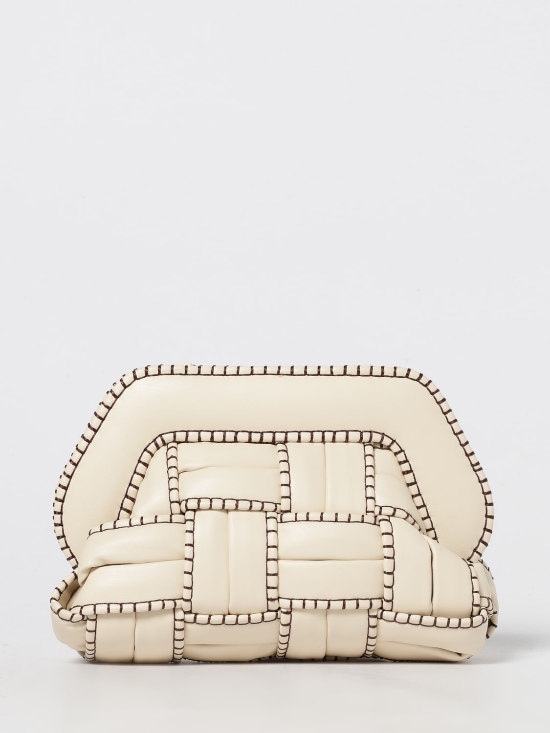 THEMOIRÈ CLUTCH: Shoulder bag woman ThemoirÈ, White - Img 1