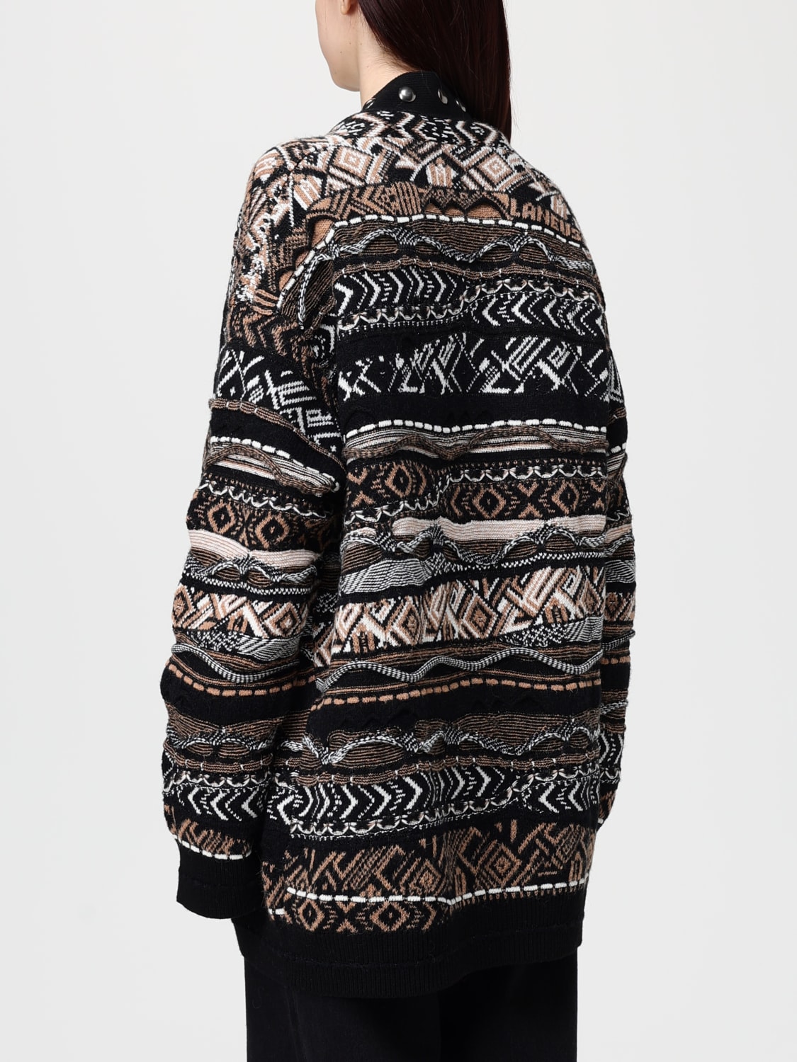 LANEUS SWEATER: Sweater woman Laneus, Camel - Img 2