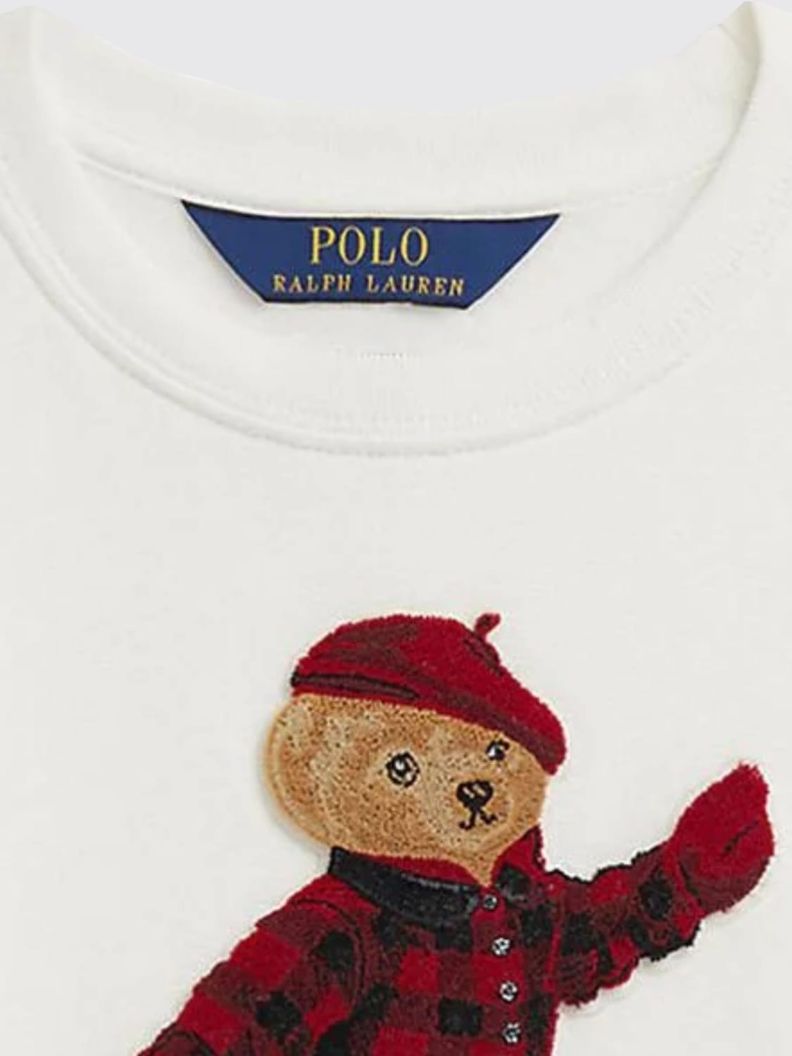 POLO RALPH LAUREN JERSEY: Jersey niños Polo Ralph Lauren, Blanco - Img 2