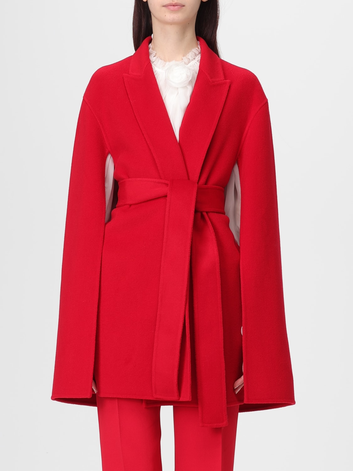 ALBERTA FERRETTI COAT: Coat woman Alberta Ferretti, Red - Img 1