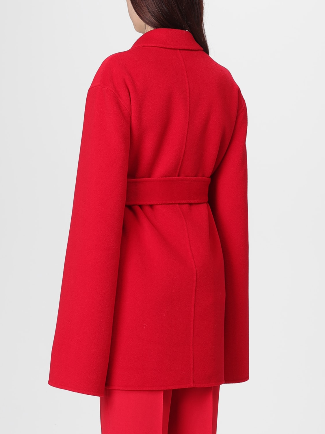 ALBERTA FERRETTI COAT: Coat woman Alberta Ferretti, Red - Img 3