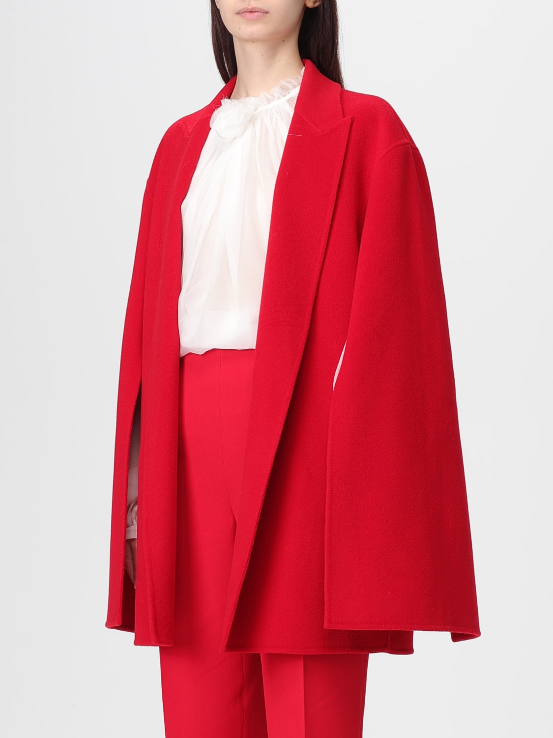 ALBERTA FERRETTI COAT: Coat woman Alberta Ferretti, Red - Img 4
