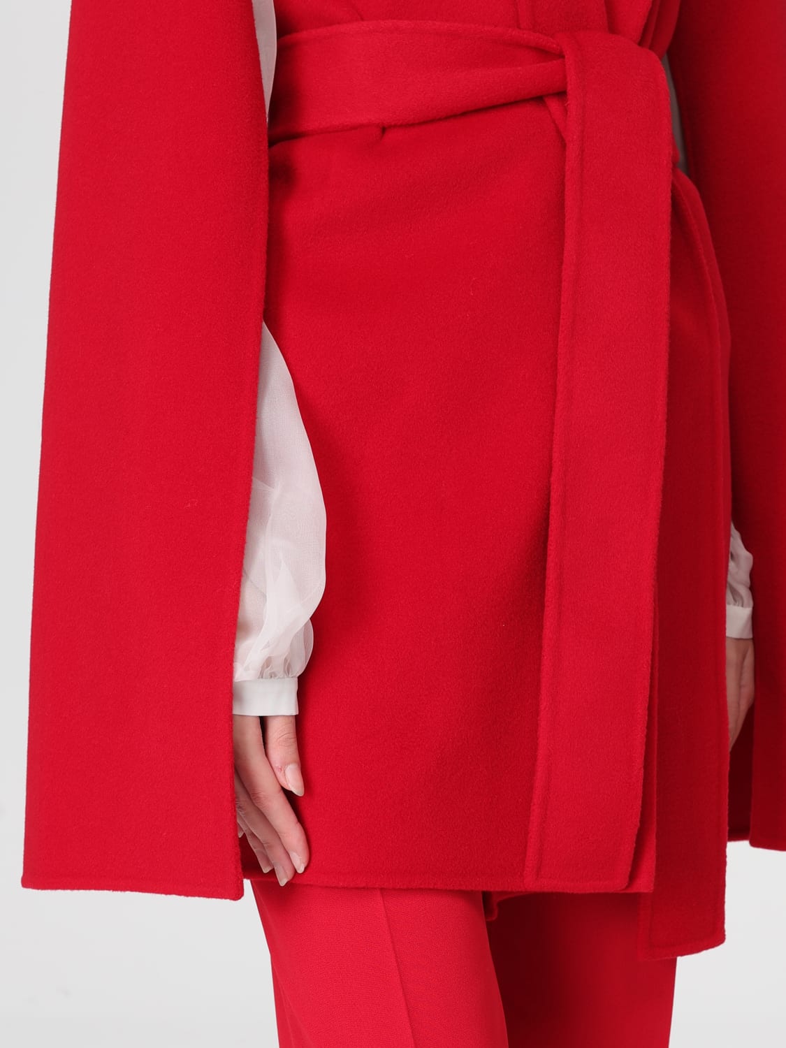 ALBERTA FERRETTI COAT: Coat woman Alberta Ferretti, Red - Img 5