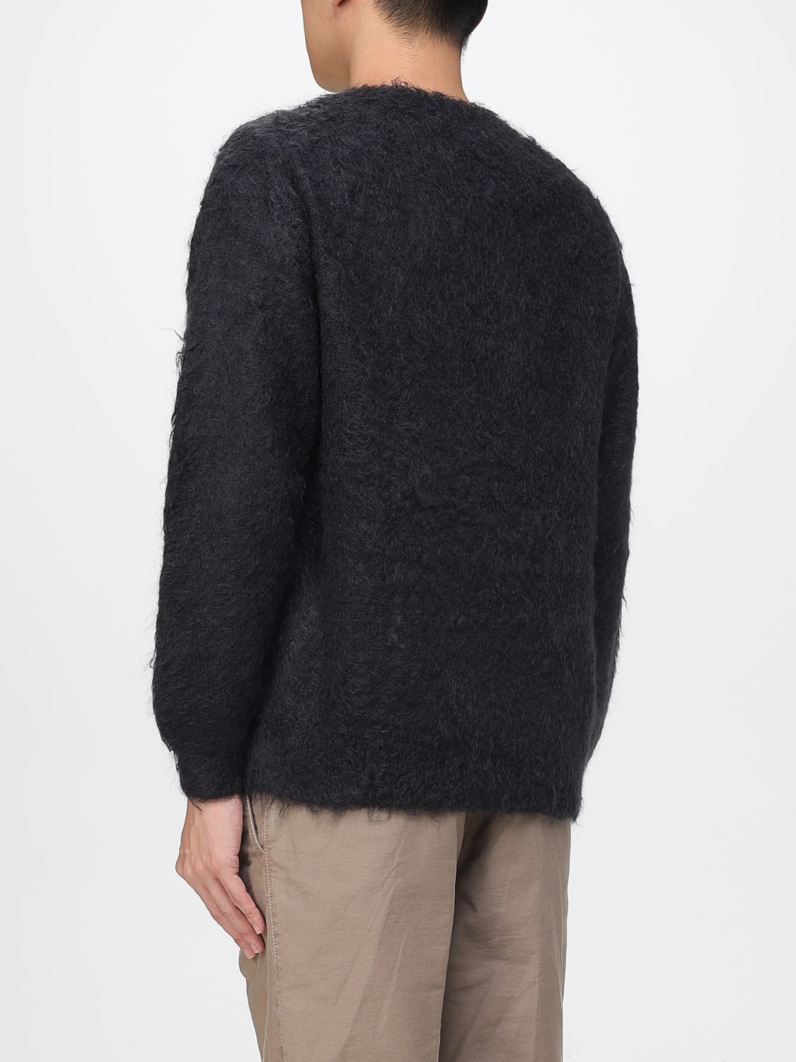 AURALEE PULLOVER: Pullover herren Auralee, Schwarz - Img 2