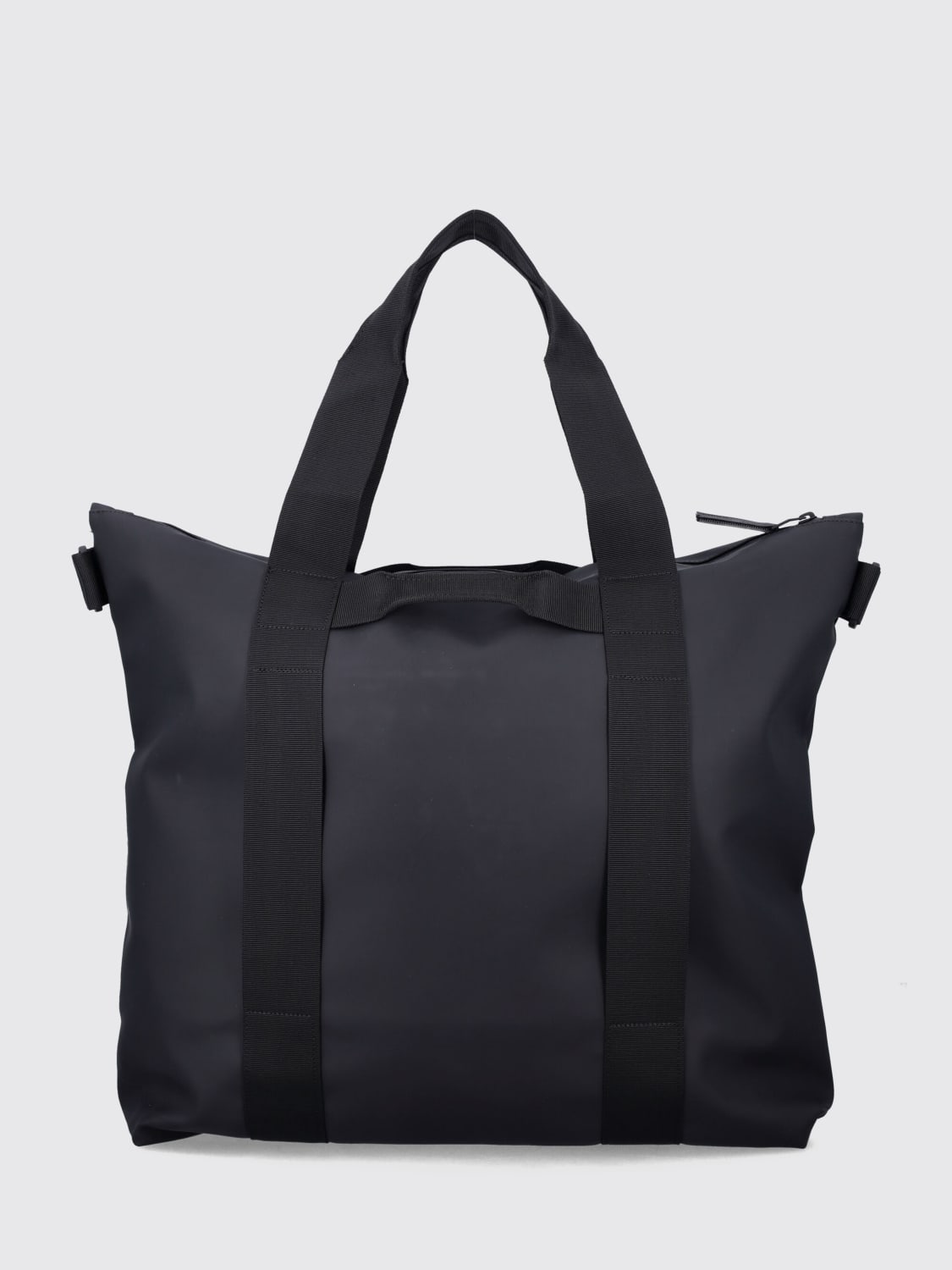 RAINS BORSA A TRACOLLA: Borsa Tote 22L Rains in PES, Nero - Img 2