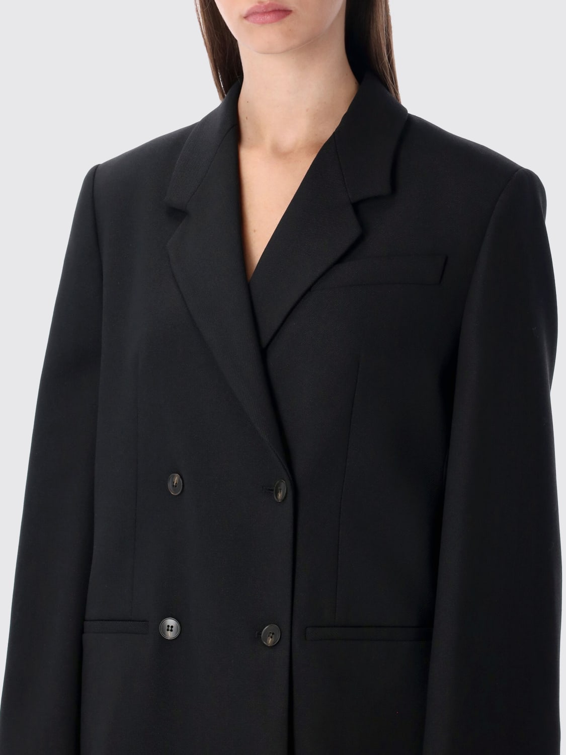 BY MALENE BIRGER JACKET: Blazer woman by Malene Birger, Black - Img 3