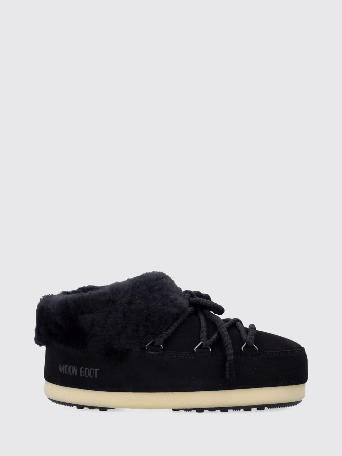 MOON BOOT BOTAS: Sandalias planas mujer Moon Boot, Negro - Img 1