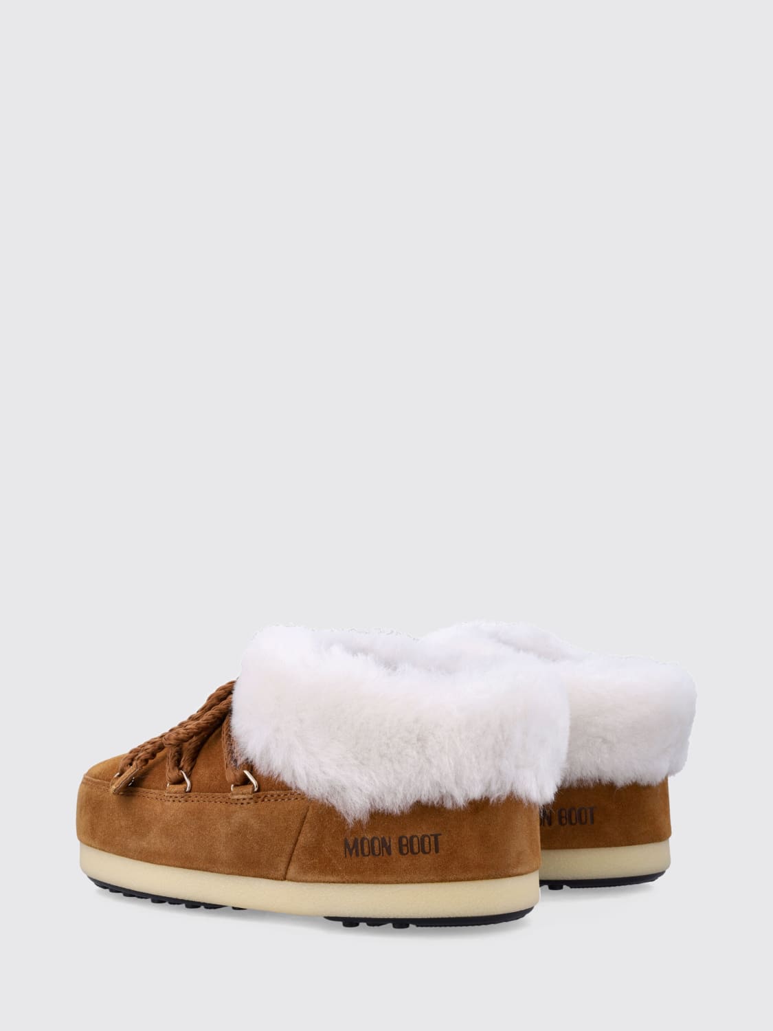 MOON BOOT STIEFEL: Flache sandalen damen Moon Boot, Braun - Img 3