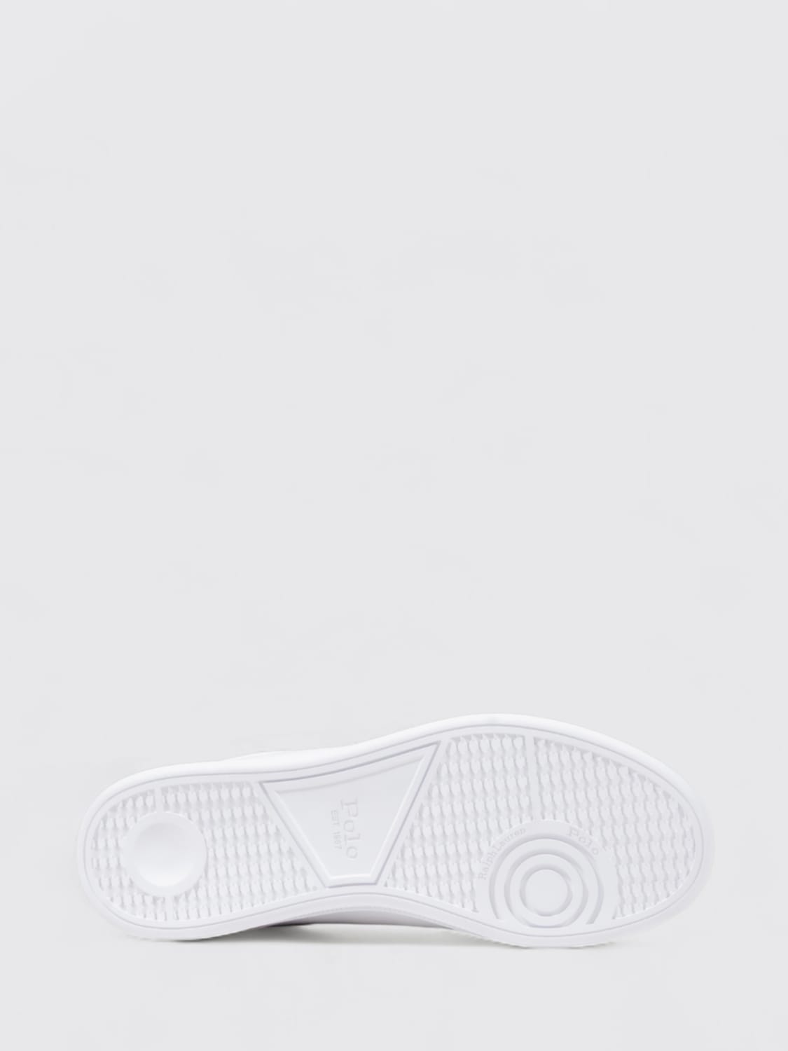 RALPH LAUREN SNEAKERS: Sneakers men Ralph Lauren, White - Img 4