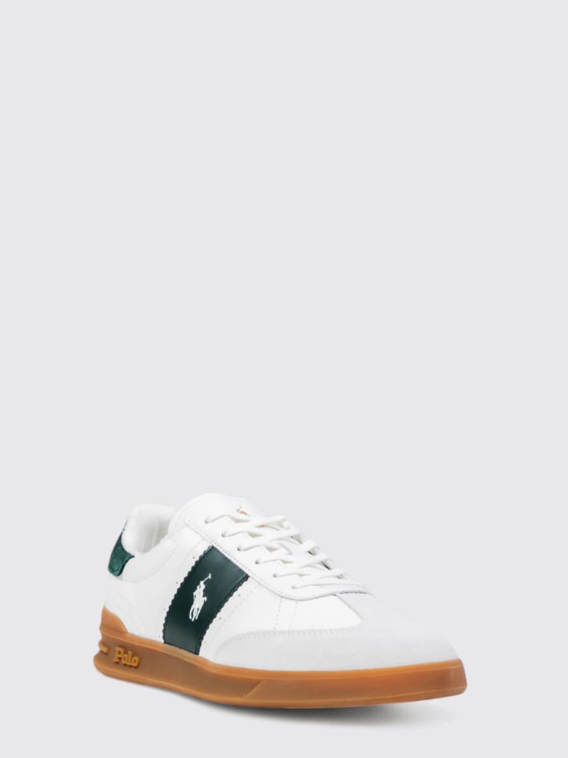 POLO RALPH LAUREN SNEAKERS: Sneakers men Ralph Lauren, White - Img 2