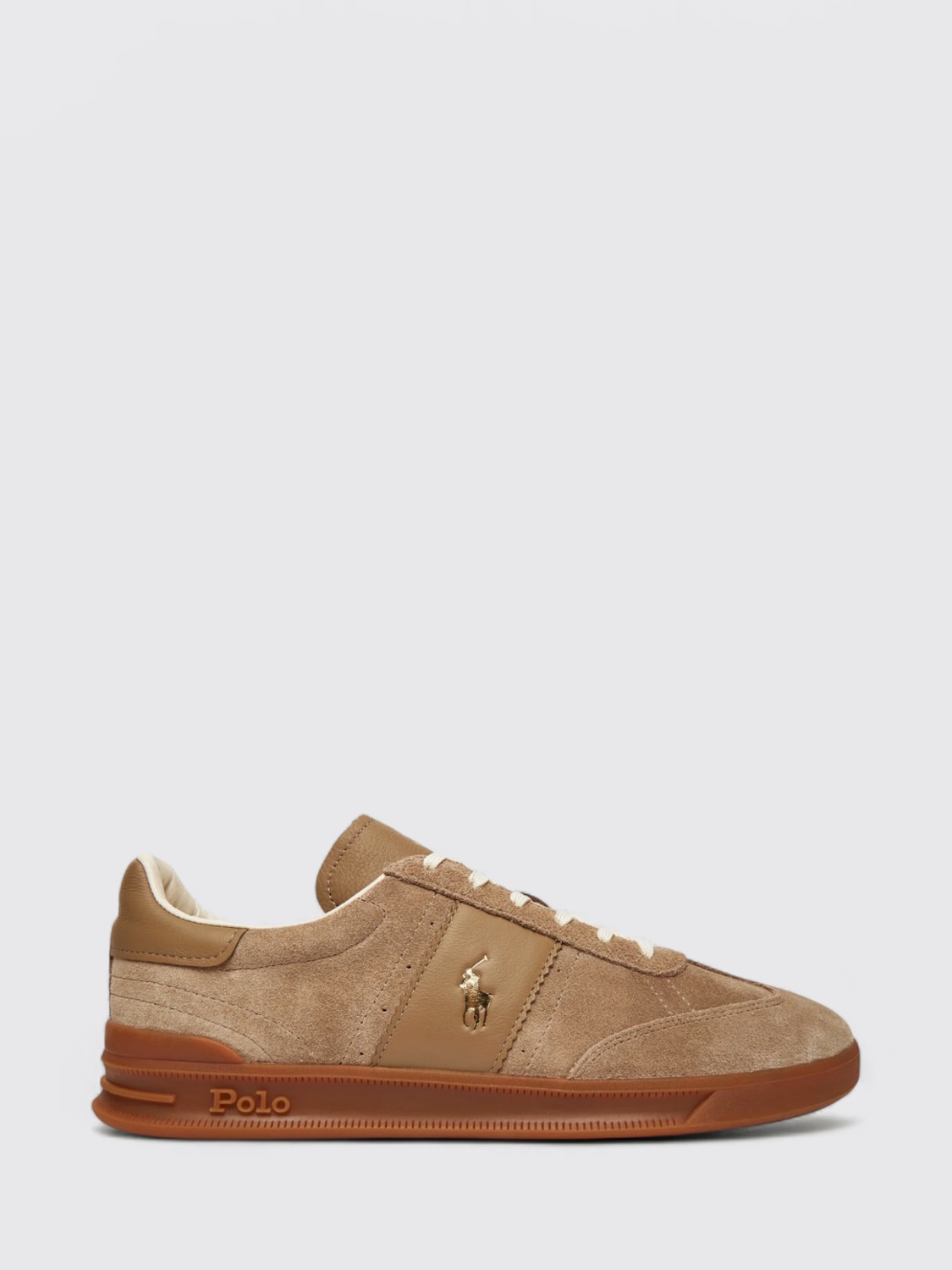 RALPH LAUREN SNEAKERS: Sneakers men Ralph Lauren, Beige - Img 1