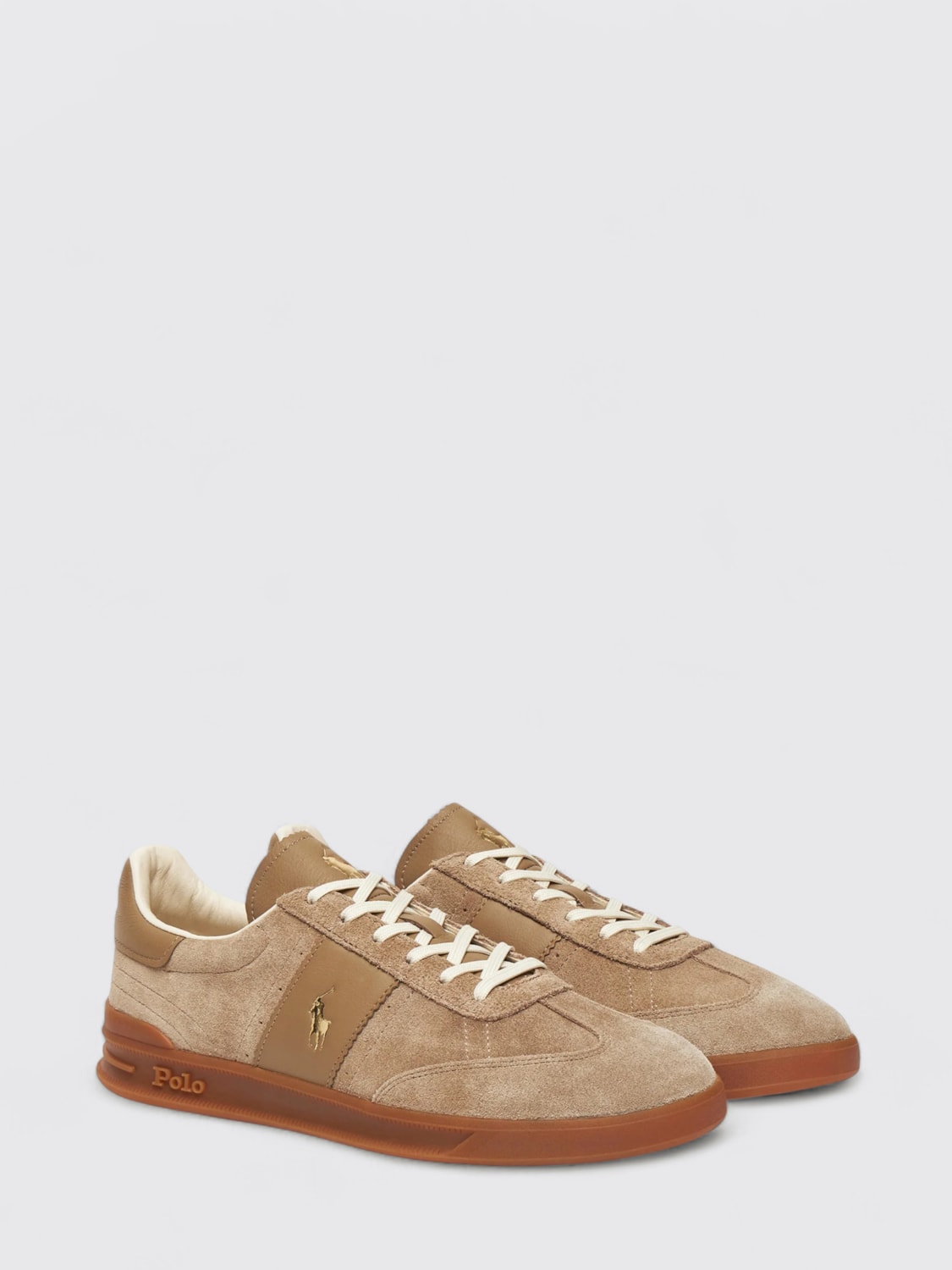 RALPH LAUREN SNEAKERS: Sneakers men Ralph Lauren, Beige - Img 2
