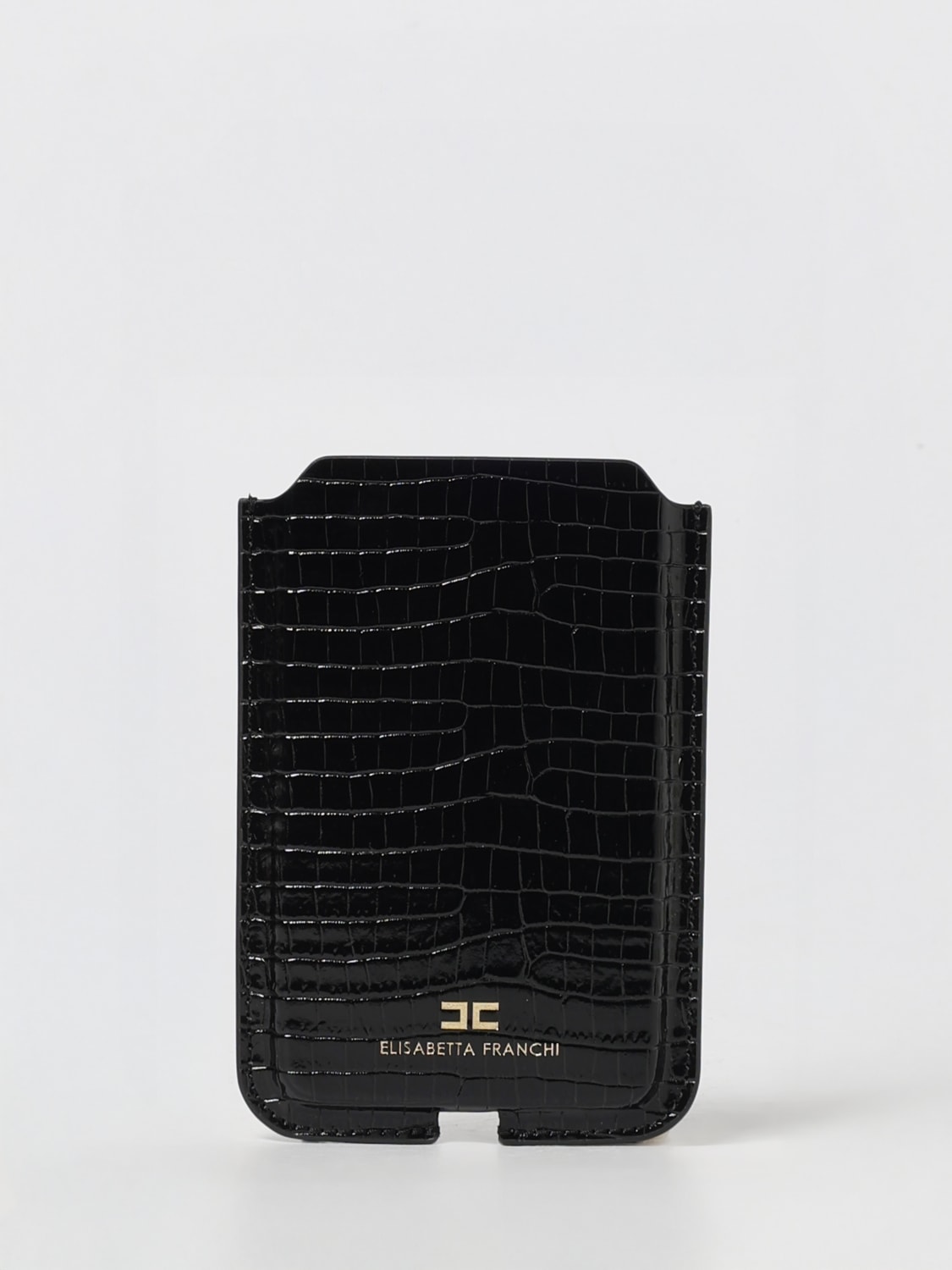 ELISABETTA FRANCHI TECH ACCESSORIES: Pocket square woman Elisabetta Franchi, Black - Img 1