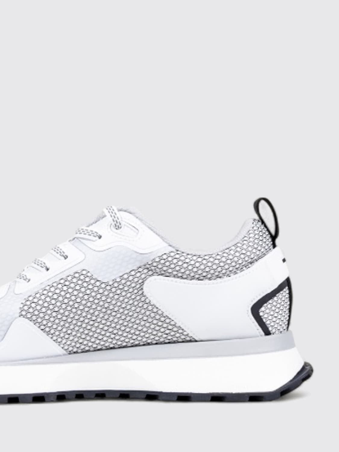 BOSS SNEAKERS: Sneakers men Boss, White - Img 4