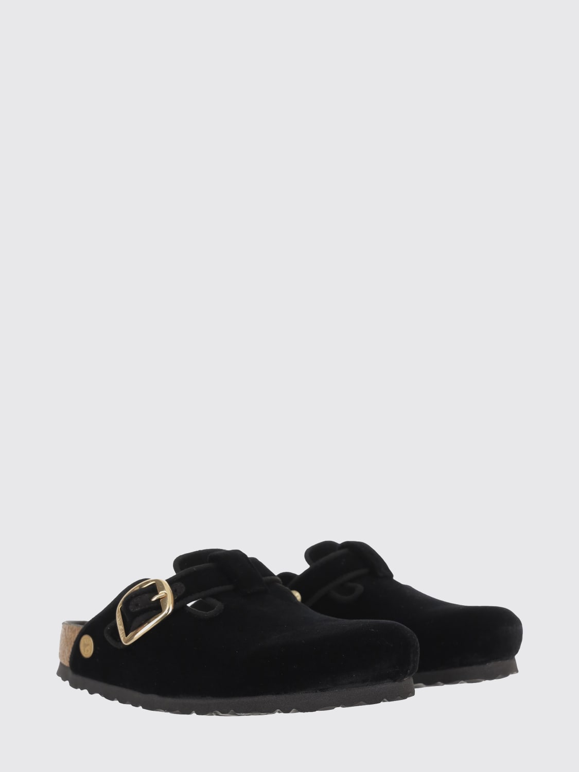 BIRKENSTOCK SHOES: Flat sandal woman Birkenstock, Black - Img 2