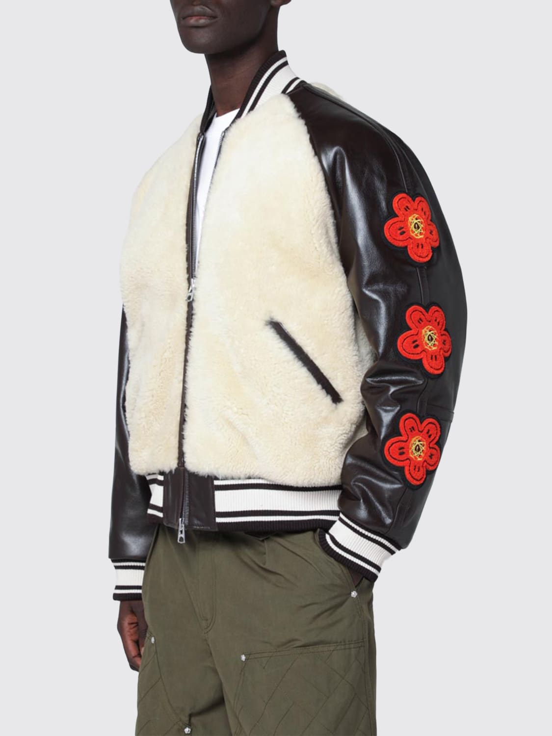 KENZO ジャケット: ジャケット メンズ Kenzo, ベージュ - Img 4