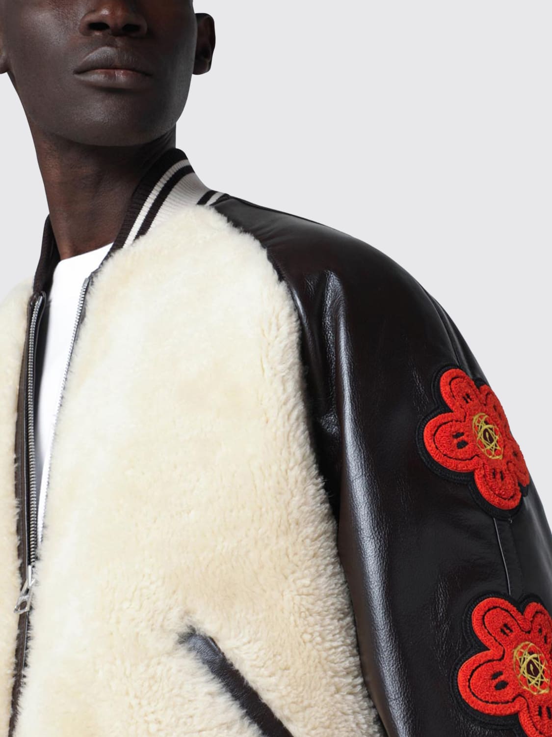 KENZO ジャケット: ジャケット メンズ Kenzo, ベージュ - Img 5