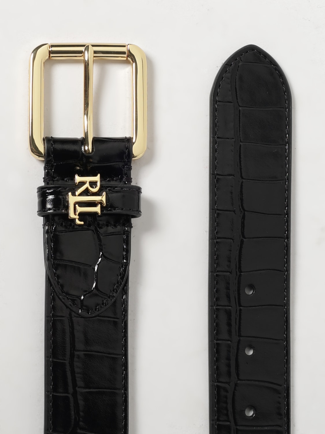 LAUREN RALPH LAUREN CINTURÓN: Cinturón mujer Lauren Ralph Lauren, Negro - Img 3