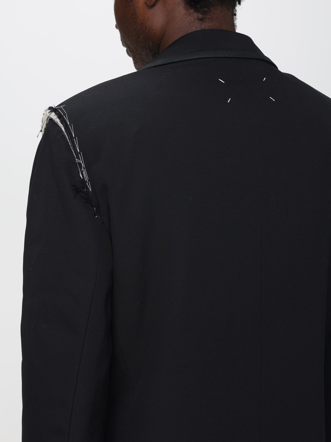 MAISON MARGIELA COAT: Trench coat men Maison Margiela, Black - Img 5