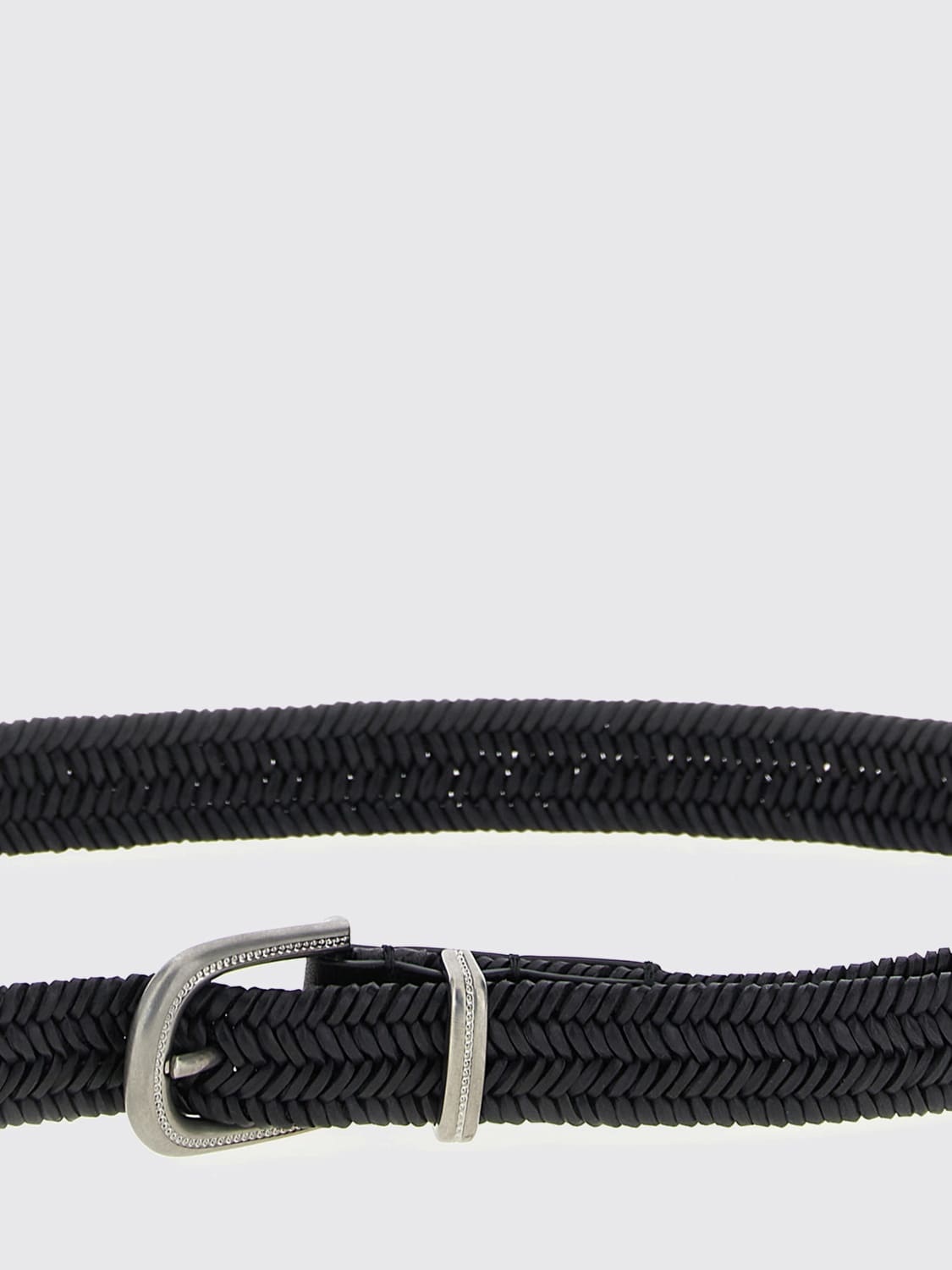 BRUNELLO CUCINELLI BELT: Belt woman Brunello Cucinelli, Black - Img 3