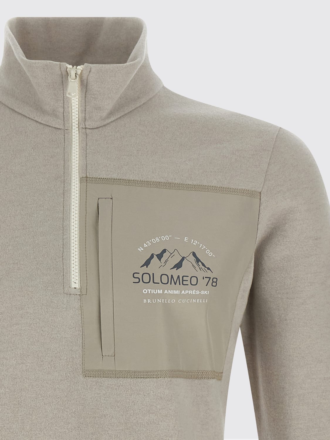 BRUNELLO CUCINELLI PULL: Cardigan femme Brunello Cucinelli, Beige - Img 3