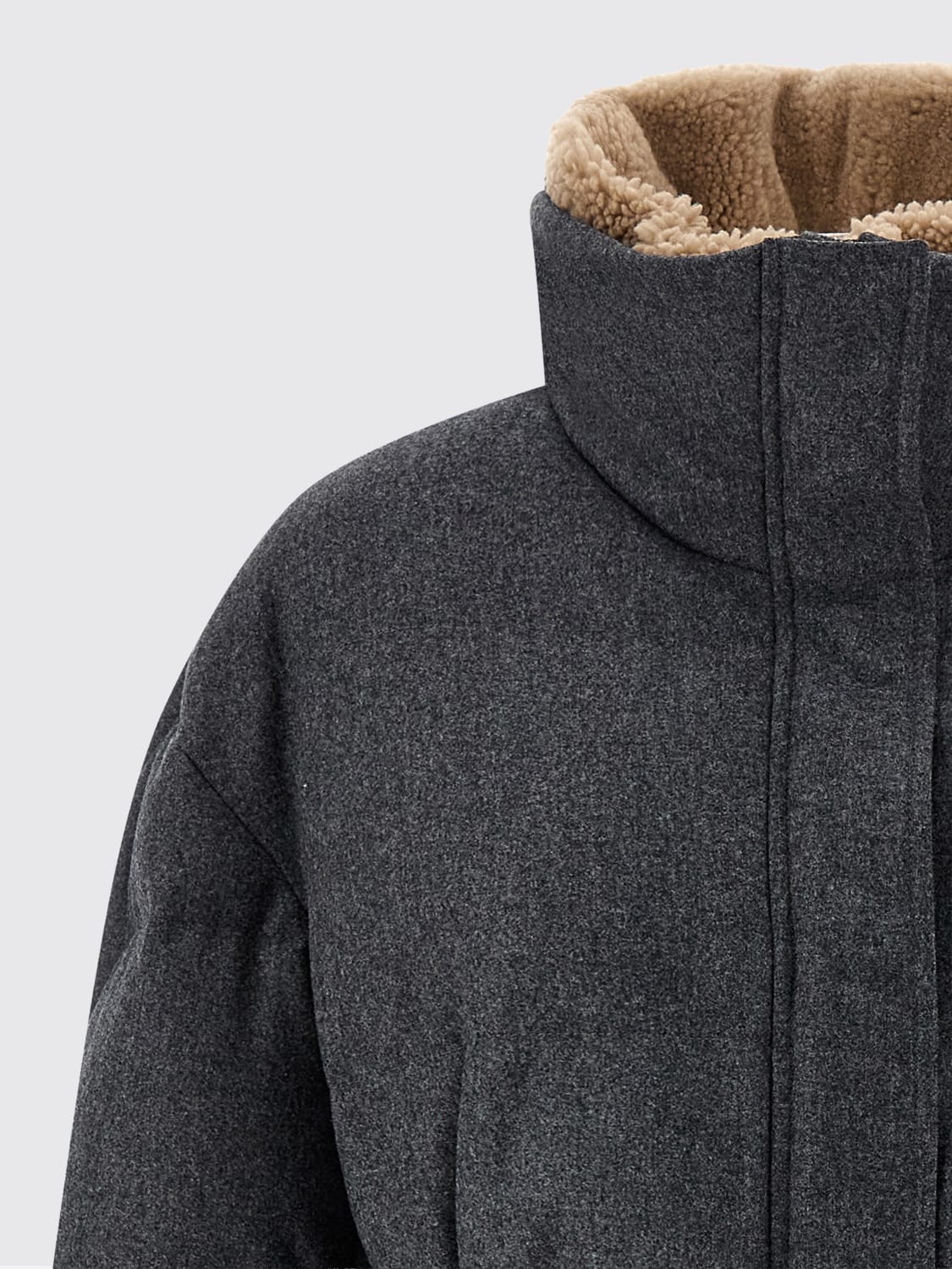 BRUNELLO CUCINELLI JACKET: Jacket woman Brunello Cucinelli, Grey - Img 3