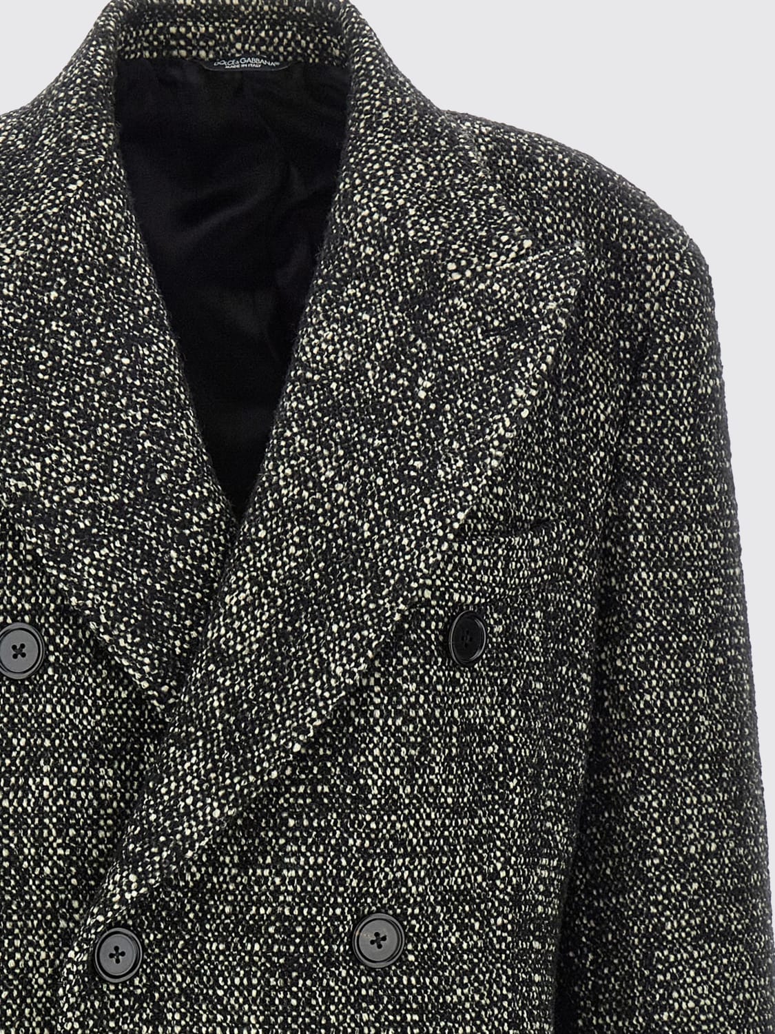 DOLCE & GABBANA COAT: Trench coat men Dolce & Gabbana, White - Img 3