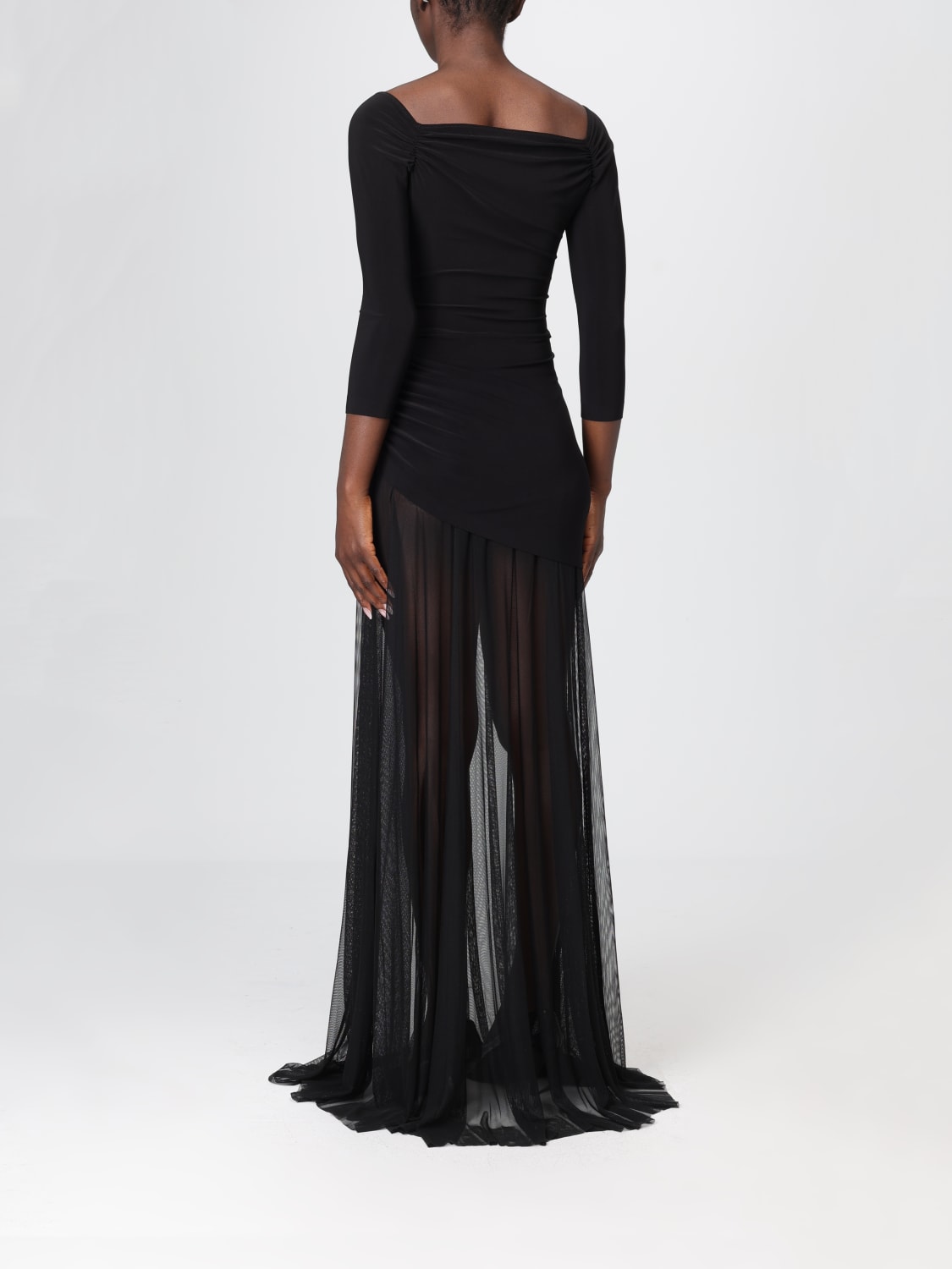 NORMA KAMALI KLEID: Kleid damen Norma Kamali, Schwarz - Img 2