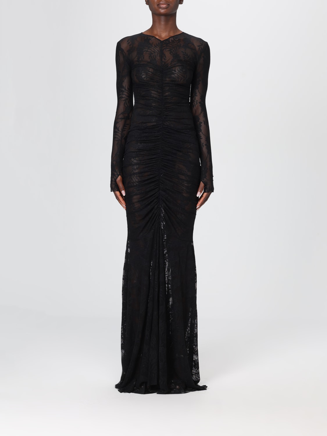 NORMA KAMALI KLEID: Kleid damen Norma Kamali, Schwarz - Img 1