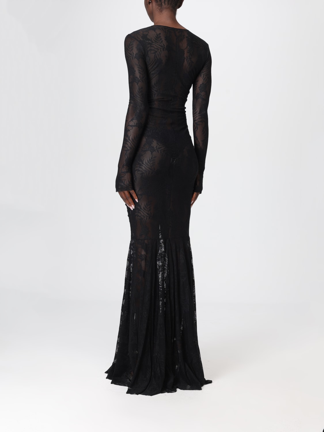 NORMA KAMALI KLEID: Kleid damen Norma Kamali, Schwarz - Img 2