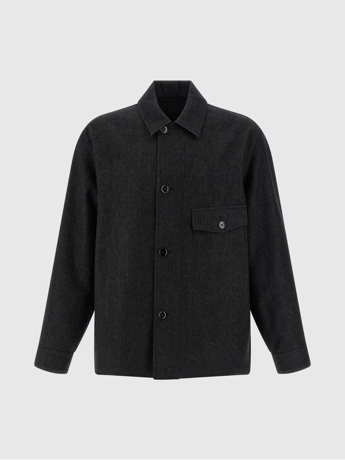 LEMAIRE SHIRT: Shirt men Lemaire, Black - Img 2