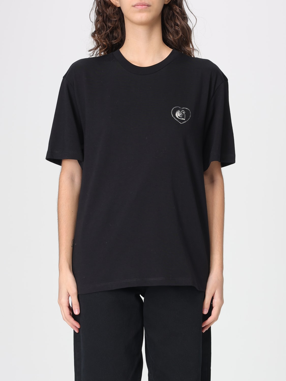CARHARTT WIP T-SHIRT: T-shirt damen Carhartt Wip, Schwarz - Img 1