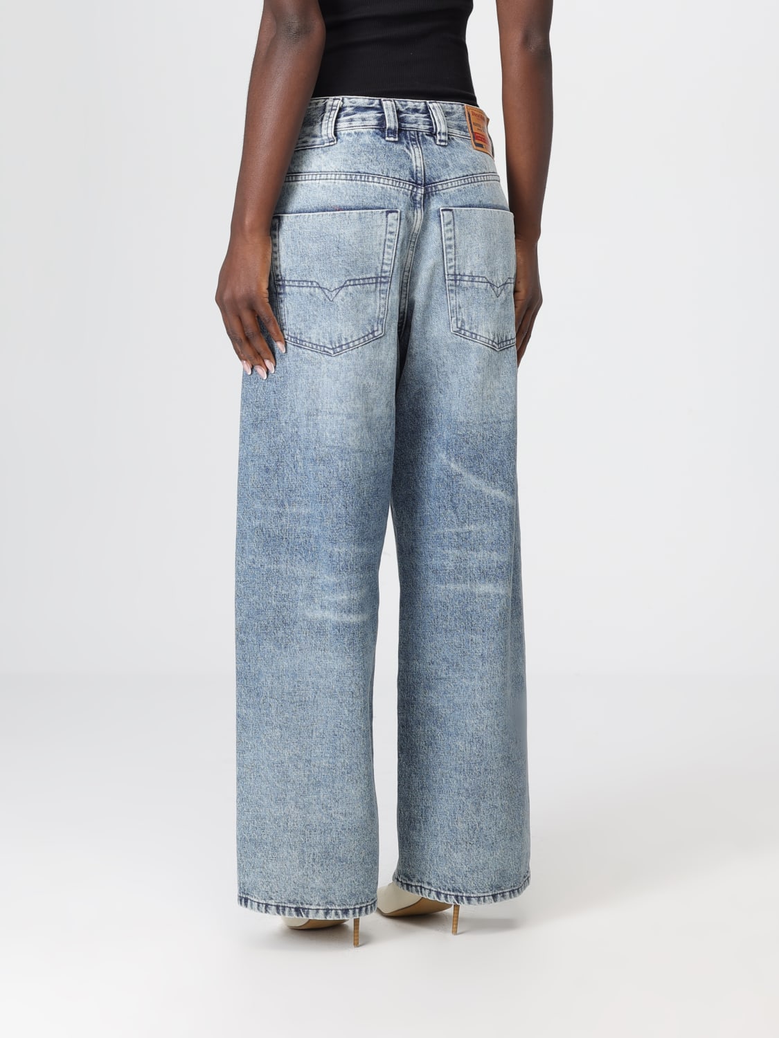 DIESEL JEANS: Jeans woman Diesel, Blue - Img 2