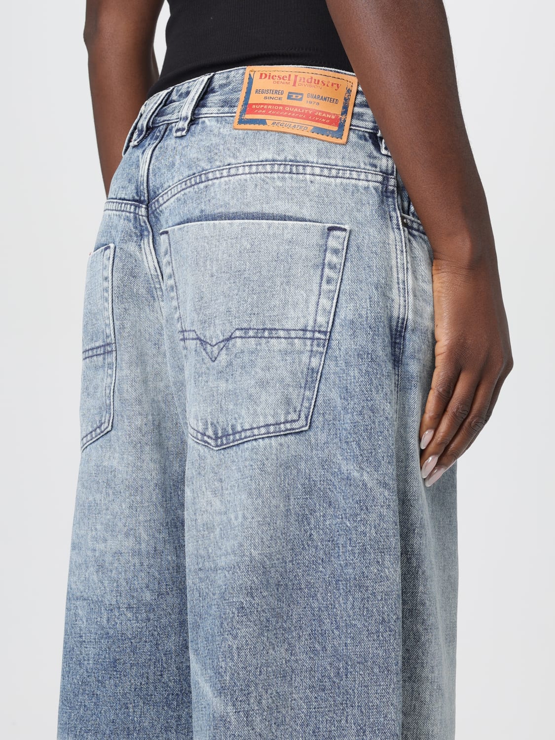 DIESEL JEANS: Jeans woman Diesel, Blue - Img 3