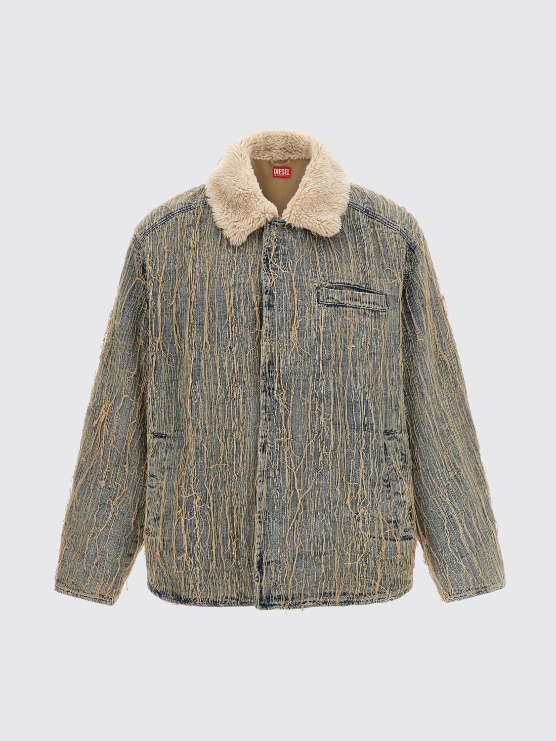 DIESEL JACKET: Jacket men Diesel, Blue - Img 1