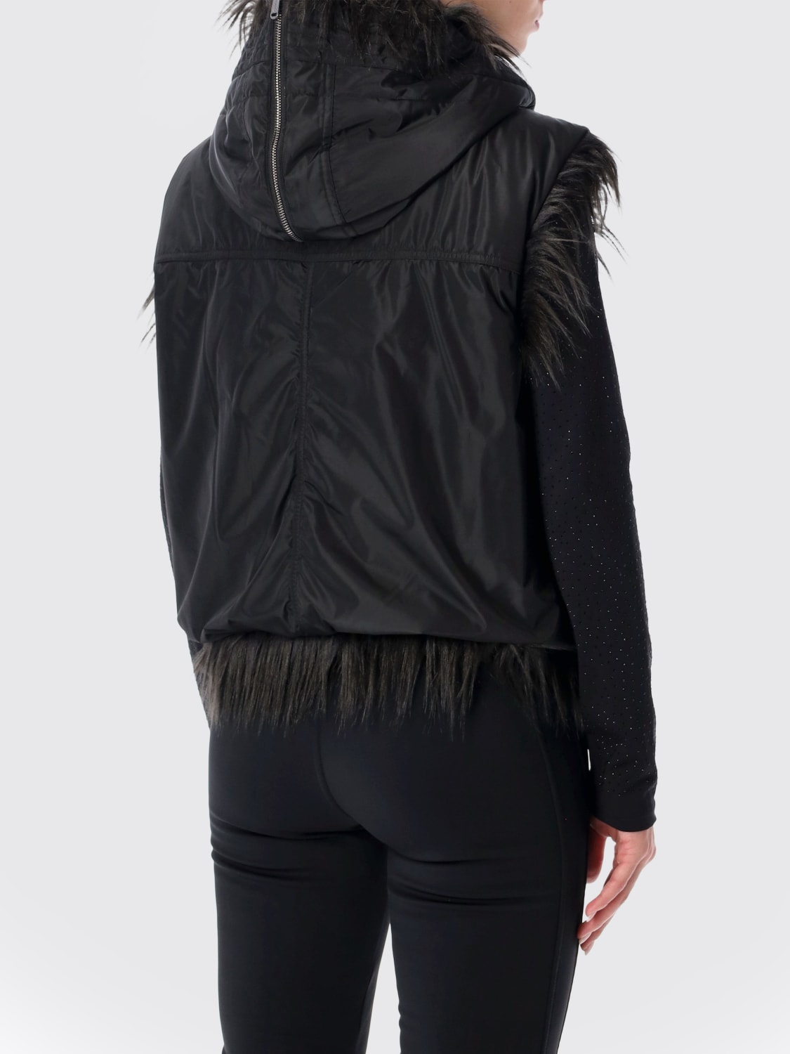 GOLDBERGH PELZMANTEL: Mantel damen Goldbergh, Schwarz - Img 2