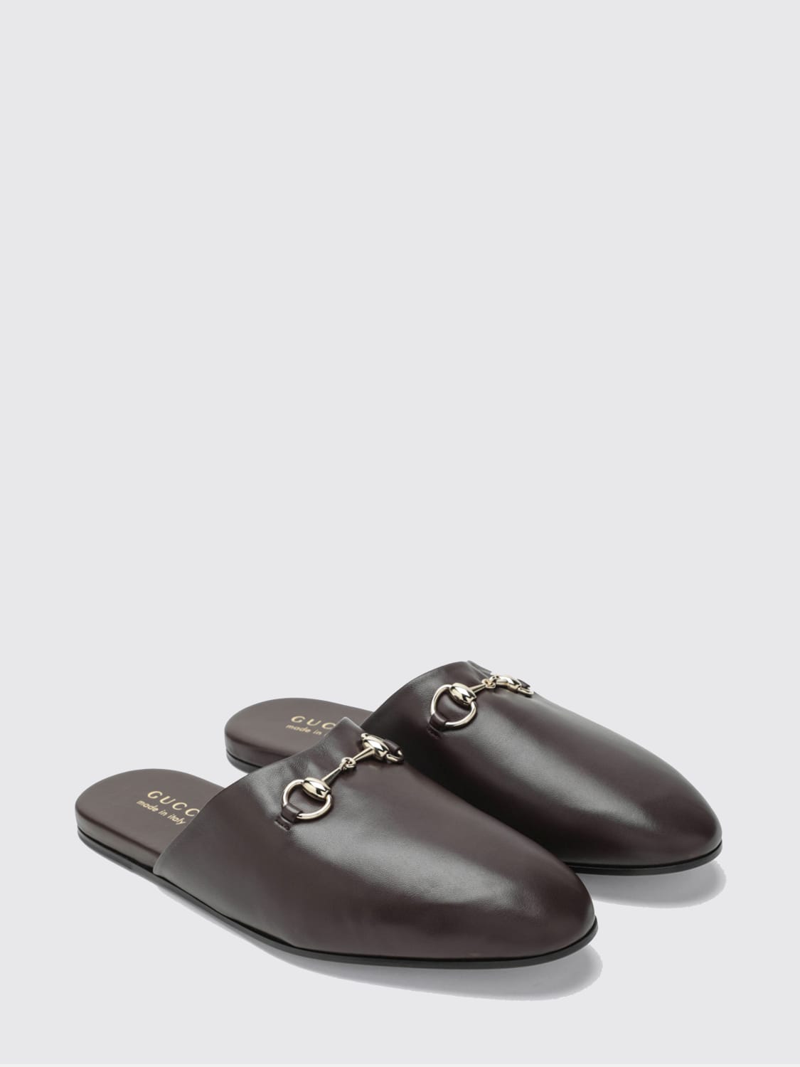 GUCCI SHOES: Sandals men Gucci, Brown - Img 2