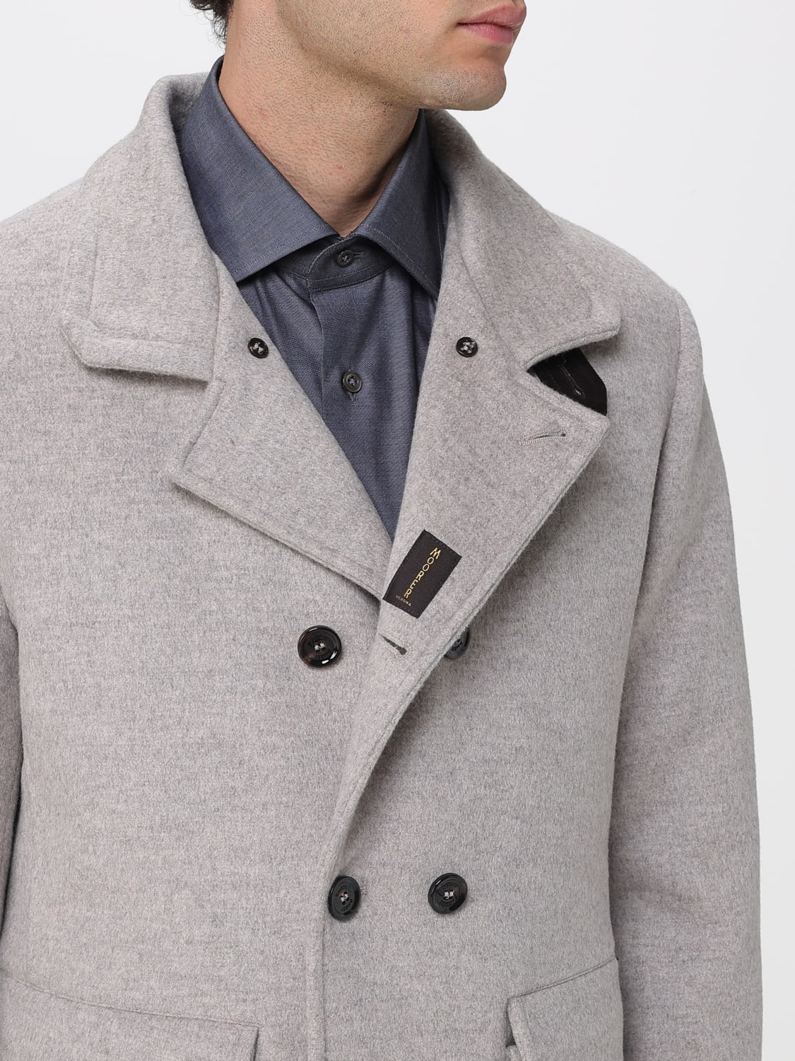 MOORER COAT: Coat men Moorer, Grey - Img 4