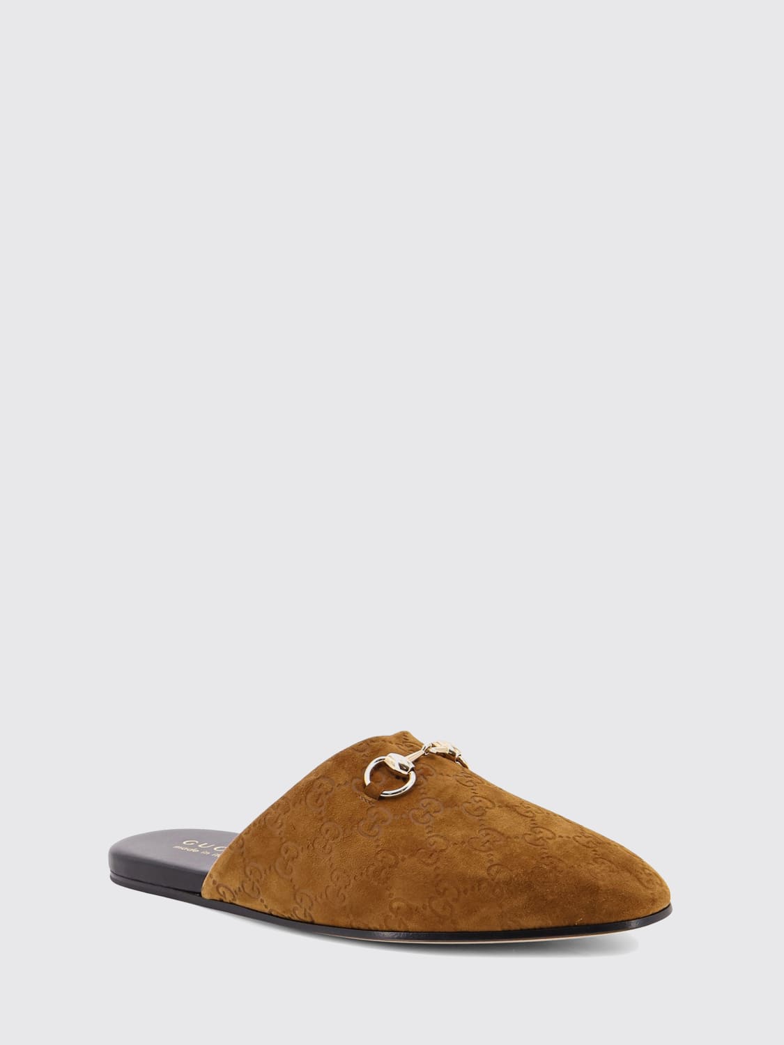 GUCCI SHOES: Sandals men Gucci, Brown - Img 2