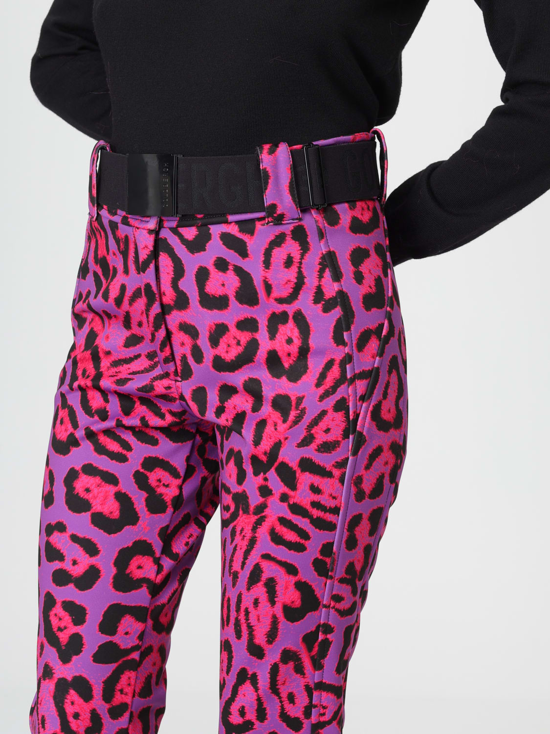 GOLDBERGH PANTALONI: Pantalone Minou da sci Goldbergh in tessuto tecnico animalier , Savana - Img 3