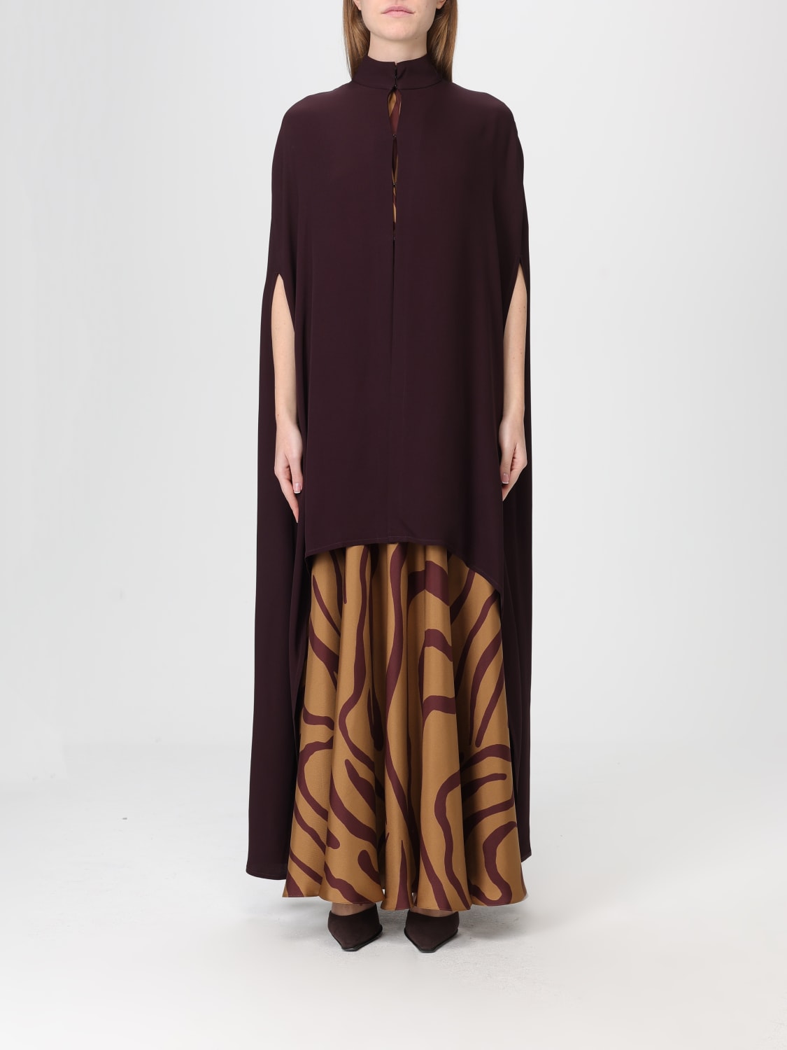 RAQUEL DINIZ COAT: Coat woman Raquel Diniz, Brown - Img 1