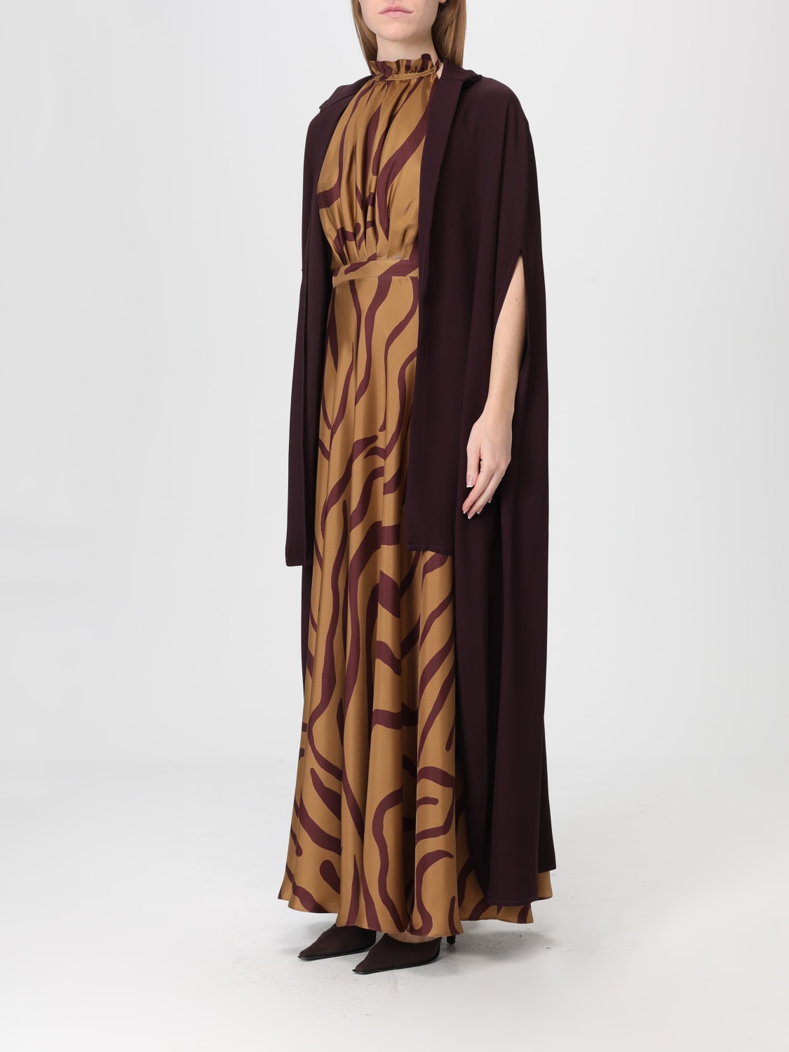 RAQUEL DINIZ COAT: Coat woman Raquel Diniz, Brown - Img 3