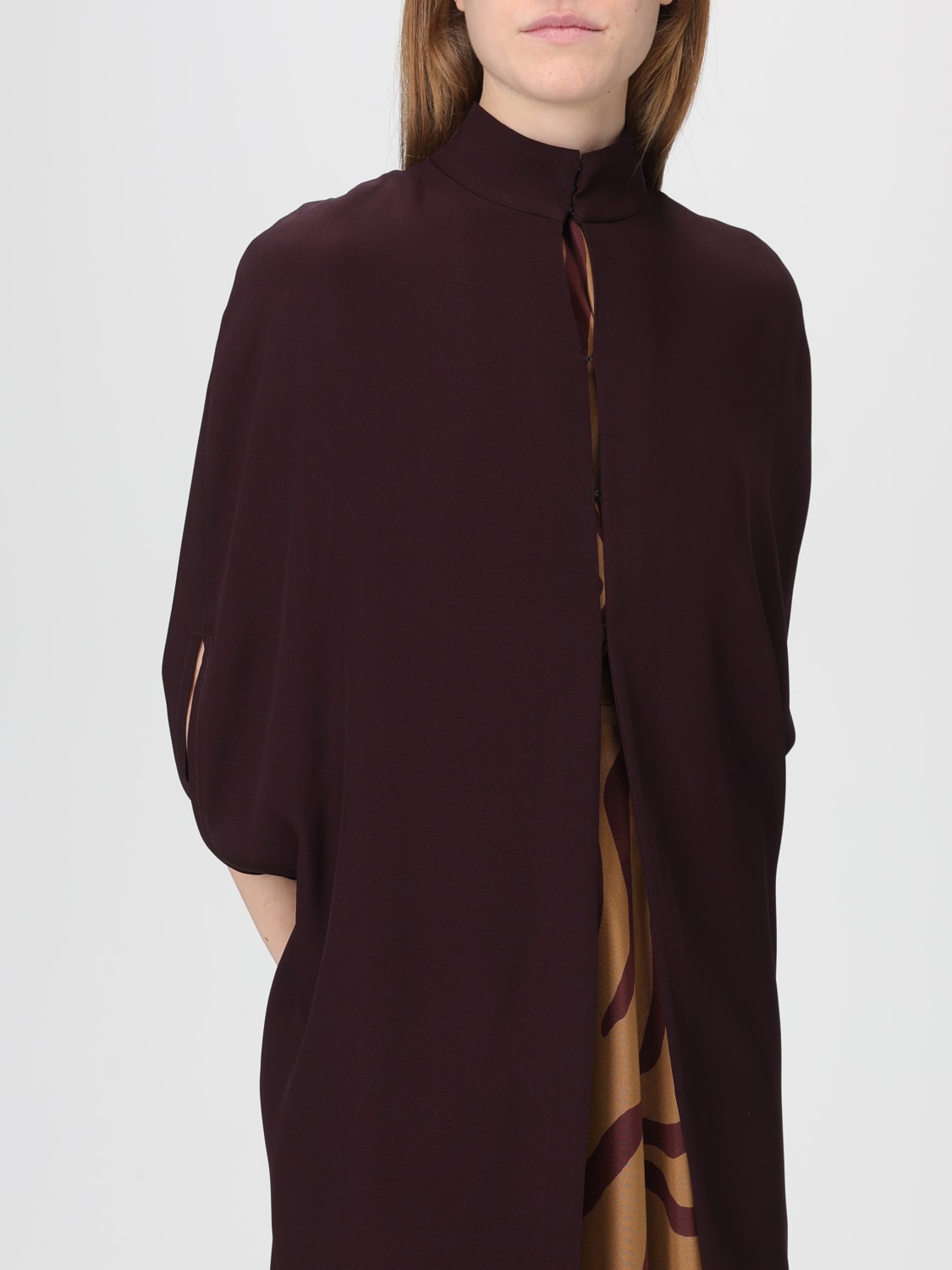 RAQUEL DINIZ COAT: Coat woman Raquel Diniz, Brown - Img 4