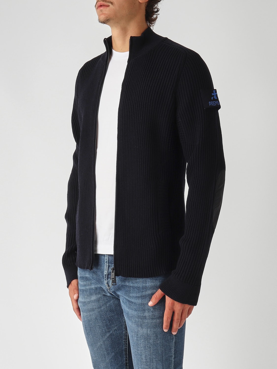 PREMIATA PULL: Pull homme Premiata, Bleu Marine - Img 3